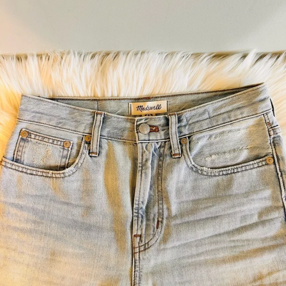 Madewell The Perfect Vintage Jean Light Denim Blue!